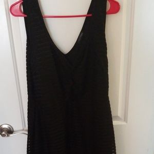 Black cocktail dress with keyhole!